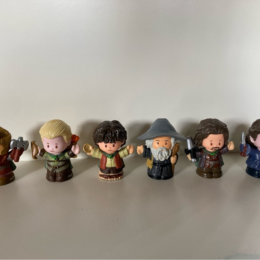 Kids Toys Set of 6 Colorful Figures